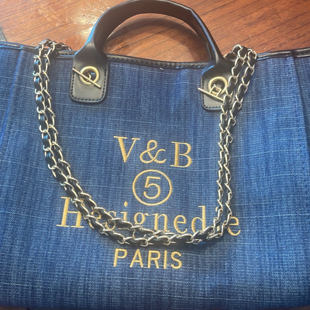 Blue Jean tote bag